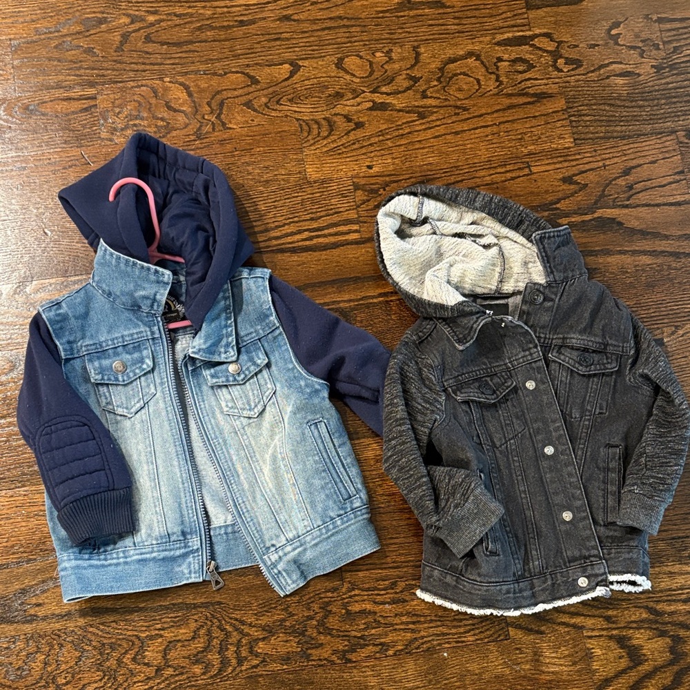 LIKE NEW 2T denim spring jackets